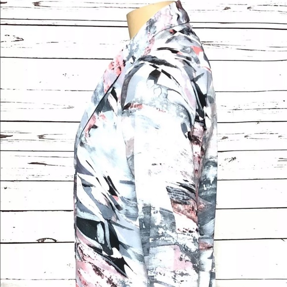 Lush Print Blazer Size Small - Picture 4 of 5